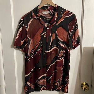 Zara casual button up shirt size Medium